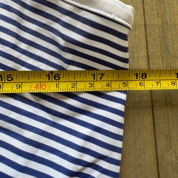 Tommy Bahama Striped Sleeveless Dress Blue White Size S/P vacation - Picture 7 of 10